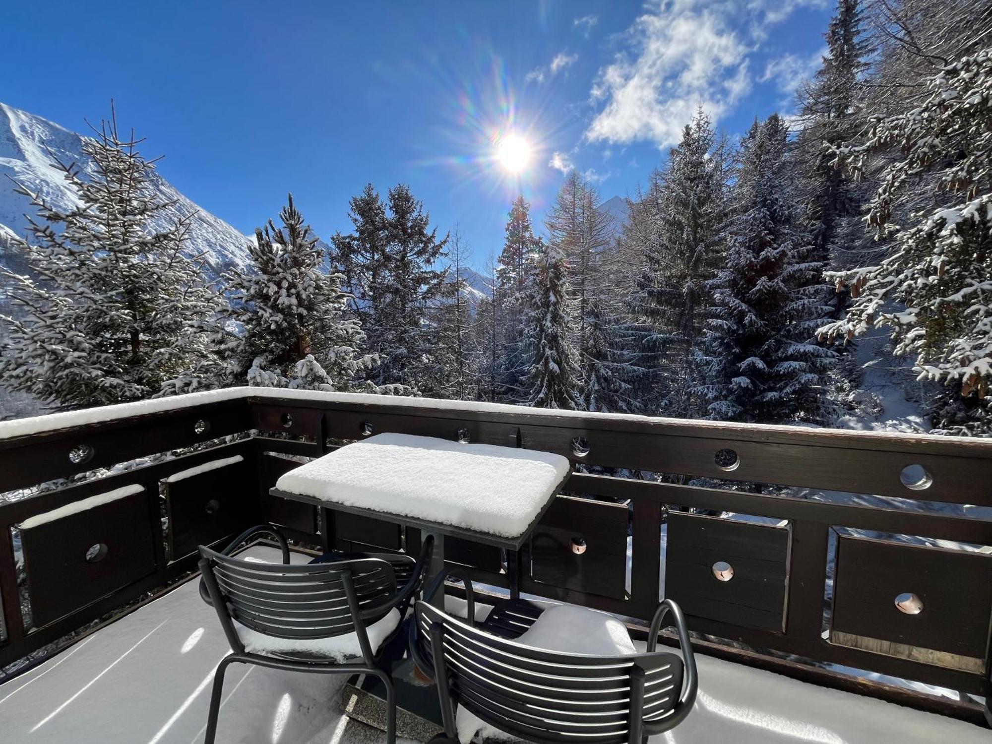 Waldhotel Fletschhorn Panoramic Retreat In Saas Fee Exterior foto